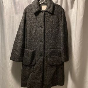 Woman’s alpaca and lambs wool long coat